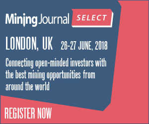 Mining Journal Select London 2018
