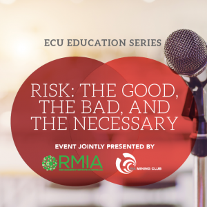 ECU Education Series Breakfast – Risk: The Good, The Bad, and The Necessary